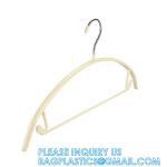 Garment Usage Custom Thick Bulk Space Saving Ivory Rubber PVC Coated Body Metal
