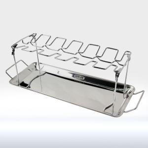 Wholesale Heat Resistance Barbeque Tools Roasting Chicken Drumstick / Wing Rack from china suppliers