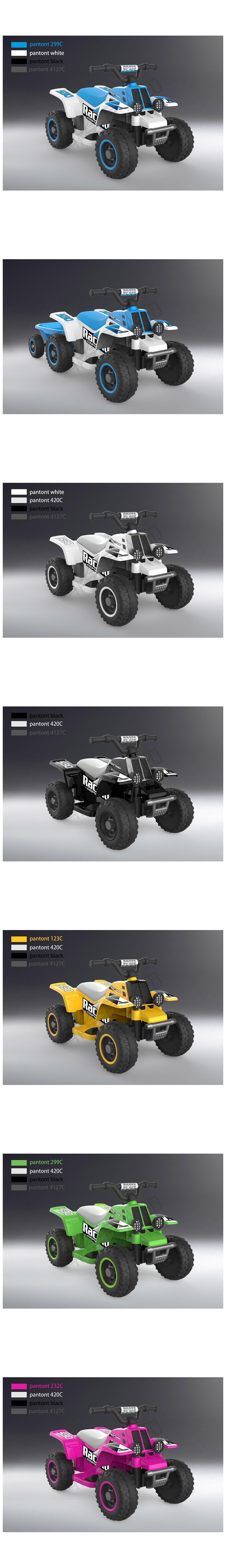 2024 Model 6V ATV Ride On Electric Car with 390*1 Motor within Motorcycle