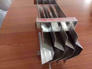 Wholesale SS304 Corrugated Plate Vane Pack Mist Eliminator 170mm Net Height from china suppliers