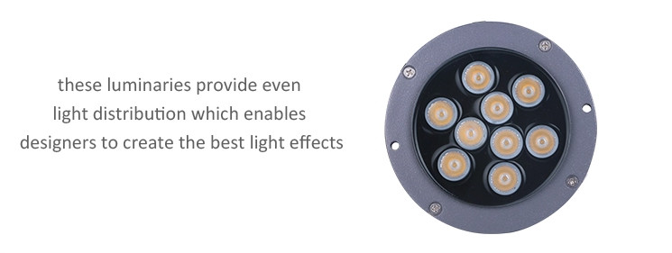 CREE 3535 RGB DC24V LED Inground Light