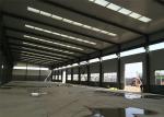 Precast Design Metal Warehouse Buildings , Galvanized Steel Frame Warehouse