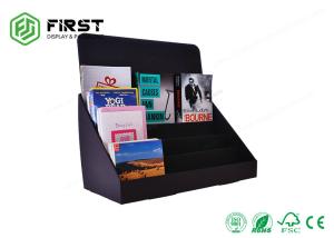 Wholesale 4 Tiers Foldable Cardboard Tabletop Display Custom Printing For Books Promotion from china suppliers