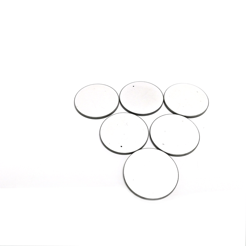PZT-4 Material Piezoelectric Ceramic Disc For 42KHz Ultrasonic Cleaner