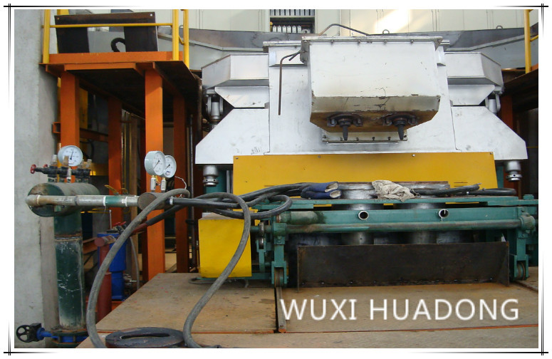 Magnesium Alloy Vertical Continuous Casting Machine , Two Lead Vertical Bloom Caster Made in China