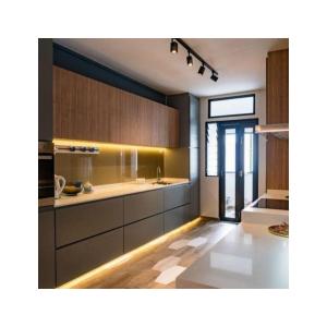 Wholesale Highly ODM/OEM Customized Modern Wooden Luxury Kitchen Cabinets for Villa/Apartment from china suppliers