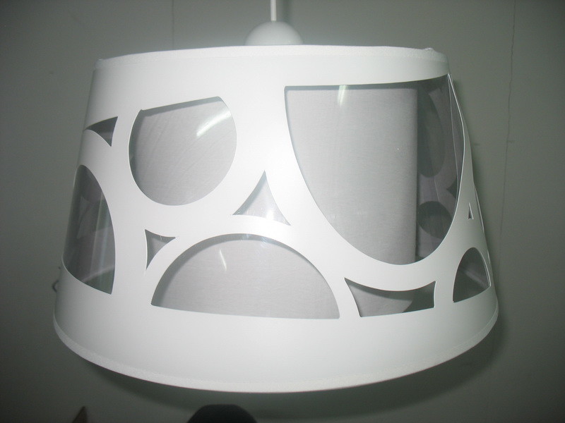 2-layer Tapered pvc laser cut easy fit pendant
