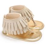 New fashion high quality infant Canvas Tassel First walker PU baby shoes for Boy