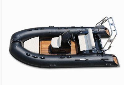 2022 hard bottom inflatable boat 13ft orca rib390C with back cabin and fibberglass end