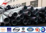 20m Electric Galvanized Steel Pole For 110KV Transmission Tower