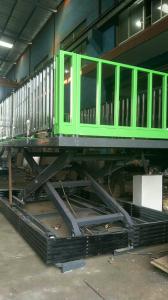 Wholesale Hydraulic Scissor Platform Lift Table With Safety Accordion Cover For Utility Protection from china suppliers