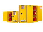 100 Lbs Chemical Steel Storage Cabinet With Recessed Handle For Safety