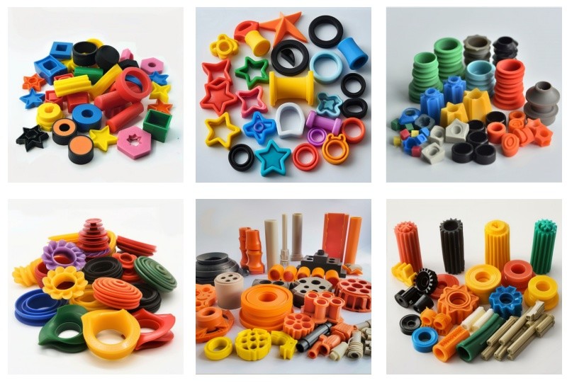 Chemical Resistant Custom Rubber EPDM NBR NR Silicone Moulding Parts
