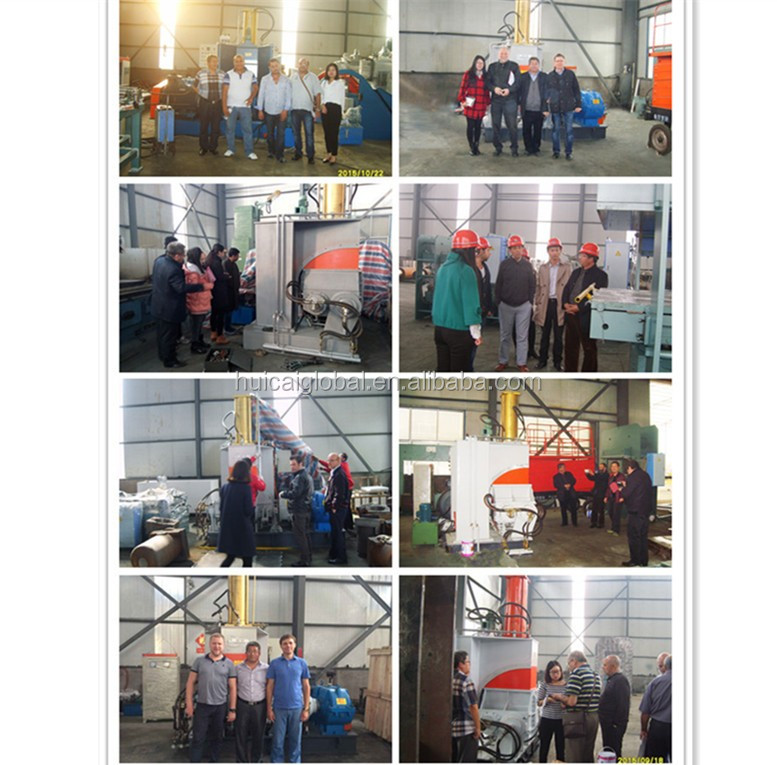 Rubber Dispersion Kneader Banbury Kneader with and 0.6 MPa Compressed Air Pressure