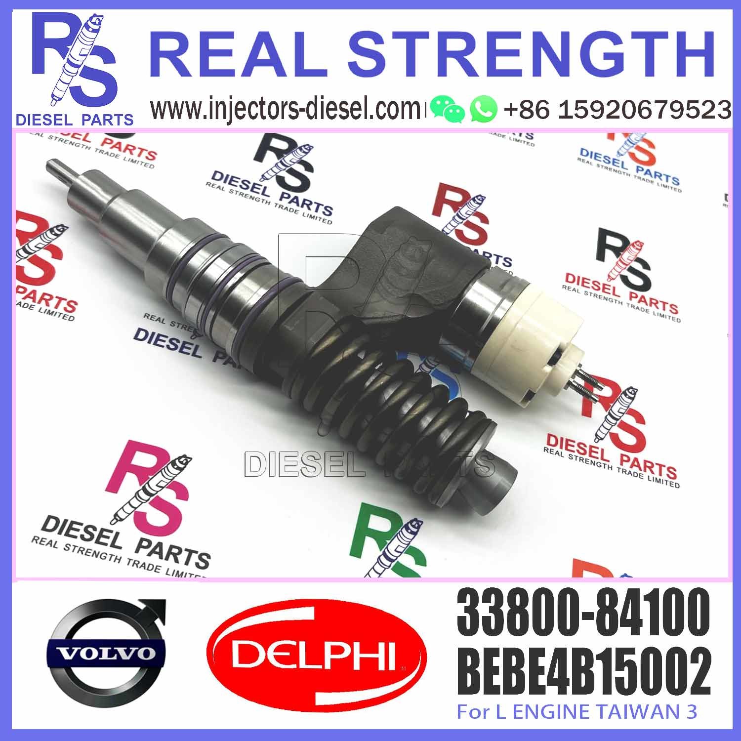 diesel electronic unit injector nozzles BEBE4B15002 for L Engine 12.0L 33800-84100