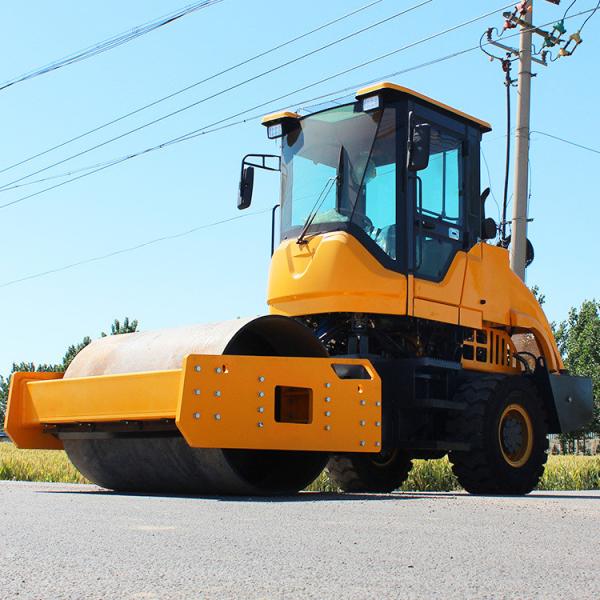 4450*1680*2750mm Mini Road Roller Compactor with Hydraulic Control ISO