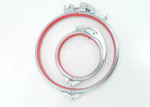 Wholesale Groove V Shaped Sealing LMG600 Quick Release Pipe Clamp from china suppliers