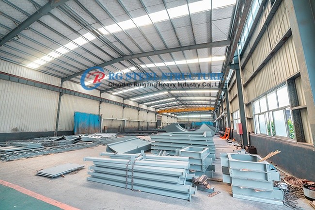 Advanced Steel Structure Building Prefabricated Steel Frame Construction