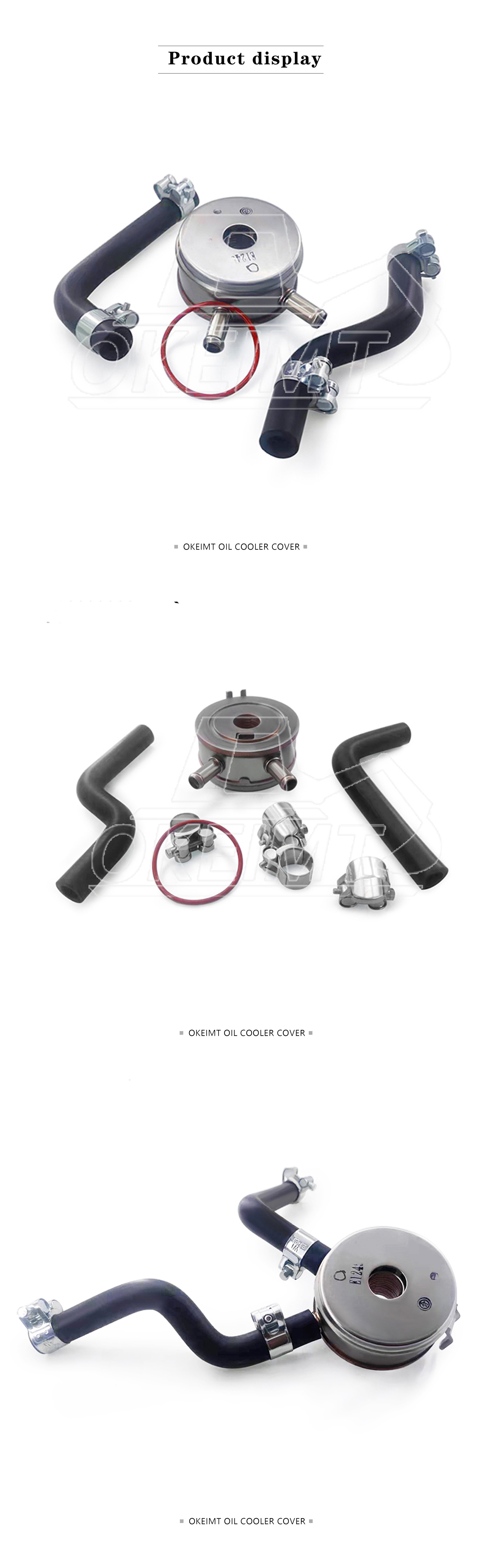 Original and Aftermarket PC130-7 4D95 B3.3 QSB3.3 Engine Parts Oil Cooler Core 4983996 4982639 C6205615400 6205-61-5400