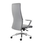 DIOUS Dia60mm Leather Revolving Chair High Back For Executive