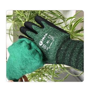 Wholesale Foam Black Nitrile Dipping Thin Waterproof Winter Warm Work Gloves from china suppliers