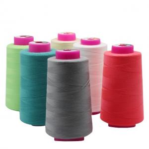 China Low Moq 40/2 Spun 100% Polyester Sewing Thread for Machine Sewing Supplies High Level on sale