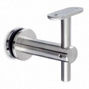 Wholesale Inox Glass Mount Bracket Used for Steel Railing with Glass Designs for Balcony from china suppliers