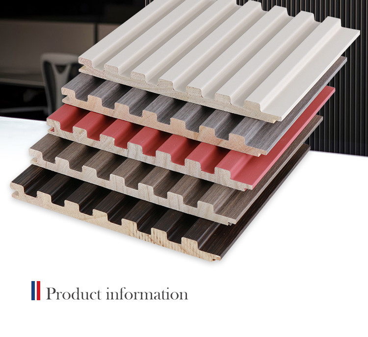 Environmental Protection Solid Wood Grating Bamboo Fiberboard
