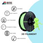 3D Printing Filament Temperature PRO PLA+ Transparent Green Filament Universal