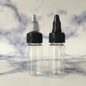 Wholesale Customized Sealing Clear Plastic Twist Off Jars 15ml For End Products from china suppliers