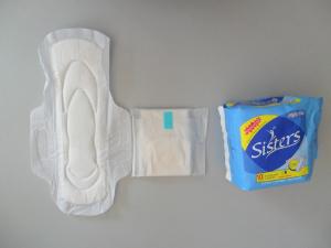 Wholesale High Absorbency Female Hygiene Sanitary Napkin Diaper With Breathable PE Film from china suppliers