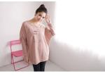 Pink Casual Hoodies Set , Women / Ladies Hooded Sweatshirts Waterproof