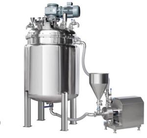 Wholesale Cream Paste Jam Cosmetics Homogenizing Equipment Vacuum Homogenizing Mixer Machines from china suppliers