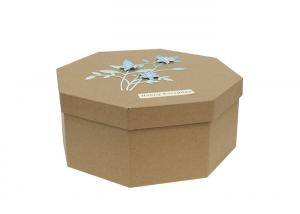 Wholesale Hexagon Shaped Paper Craft Gift Box New Design from china suppliers