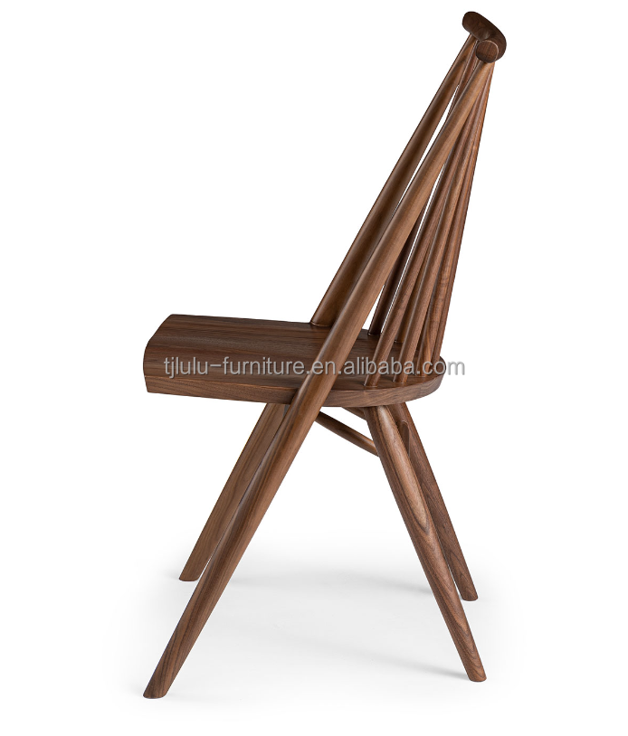 Dining Room Furniture Wooden Solid Wood Dining Windsor Chair W54.6*D50*H96.5CM and Elegant Design