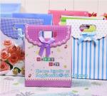 Full printed Luxury Paper Gift Bags Paper Carrier Bag Party Bag with Rope