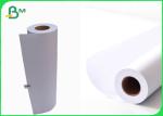White 20lb CAD Plotter Paper For Inkjet 24" X 150' 4 Rolls Per Carton