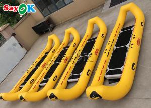 Wholesale Yellow PVC Inflatable Boats Rapid Deployment River Raft Kayak Canoe Raft Water Rescue from china suppliers