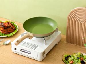 Wholesale Premium Aluminum Pancake Pan 10Inch Non Stick With Detachable Handle from china suppliers