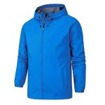 Custom Logo Windbreaker Jacket Men Outdoor Sports Plus Size Climb Mountain Thin