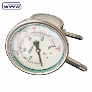 Wholesale Stainless Steel High Pressure Gauge Manometer With UNF9/16 Connection from china suppliers