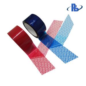 Wholesale Water Resistant Security Seal Tape Strong Adhesive PET Tamper Security Tape from china suppliers