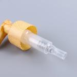 24/410,28/410 hand-press lotion pump sprayer head wooden effect