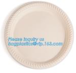 custom printed party plates disposable sugarcane bagasse plate Biodegradable