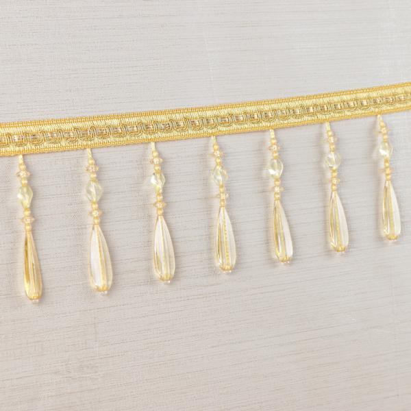 Handmade fashionable chain beads lace tassels fringes for curtain/sofa/pillow