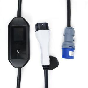 Wholesale AC230V Portable Electric Car Charger 16A European Standard Plug from china suppliers