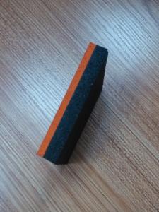 Wholesale EPDM surface+ black basement two layer rubber tiles from china suppliers