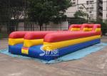 10m long kids N adults inflatable bungee run for indoor or outdoor 2 person