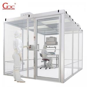 Wholesale 30m2 4pcs FFU  Mobile Clean Room / Class 10k Clean Room from china suppliers