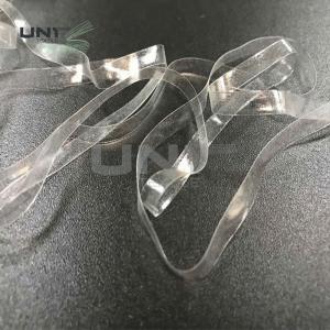China Rubber Transparent Elastic TPU Mobilon Tape For Swimwear Underwear on sale